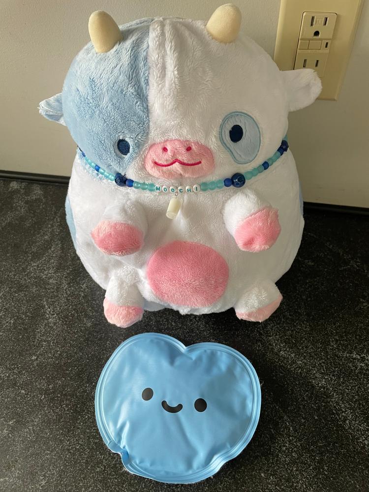 Blueberry Cow Heatable Plush - Customer Photo From Seren
