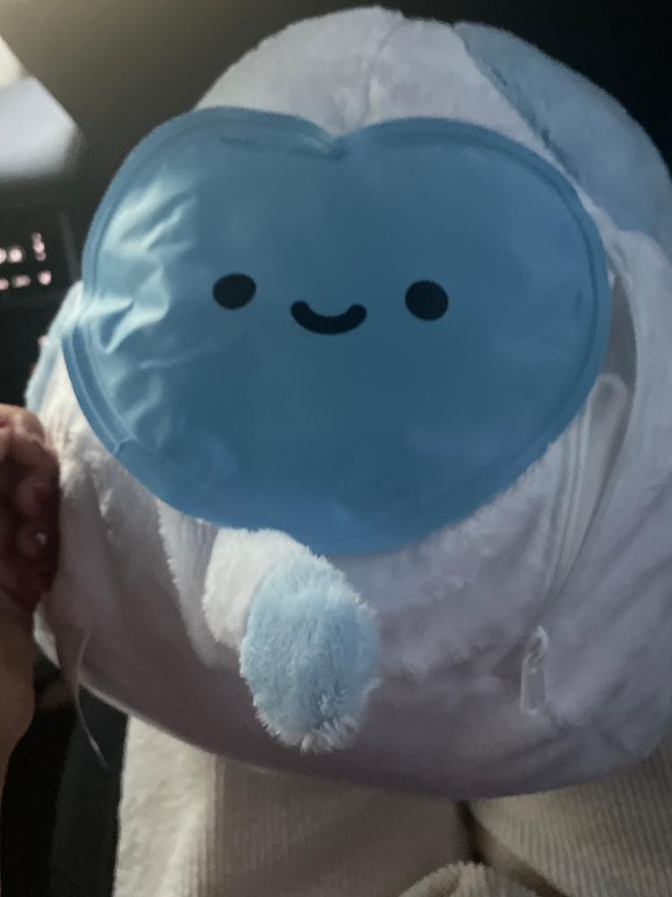 Blueberry Cow Heatable Plush - Customer Photo From Julia