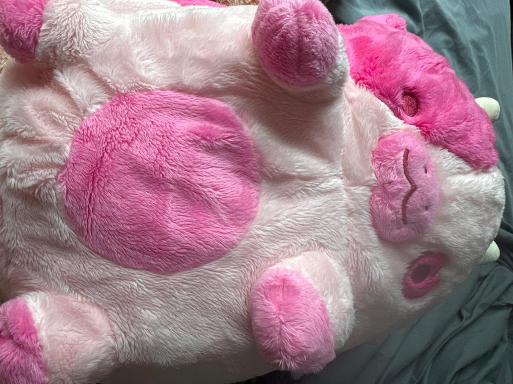 Cupid Cow Heatable Plush - Customer Photo From Anonymous