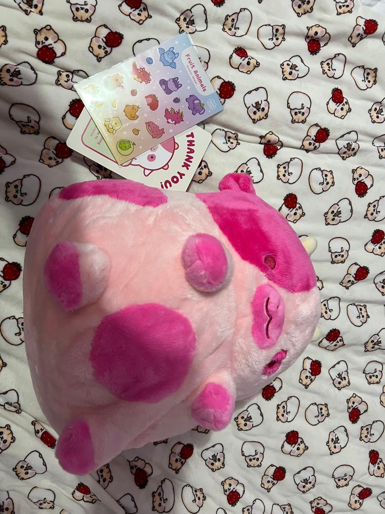 Cupid Cow Heatable Plush - Customer Photo From Dolores