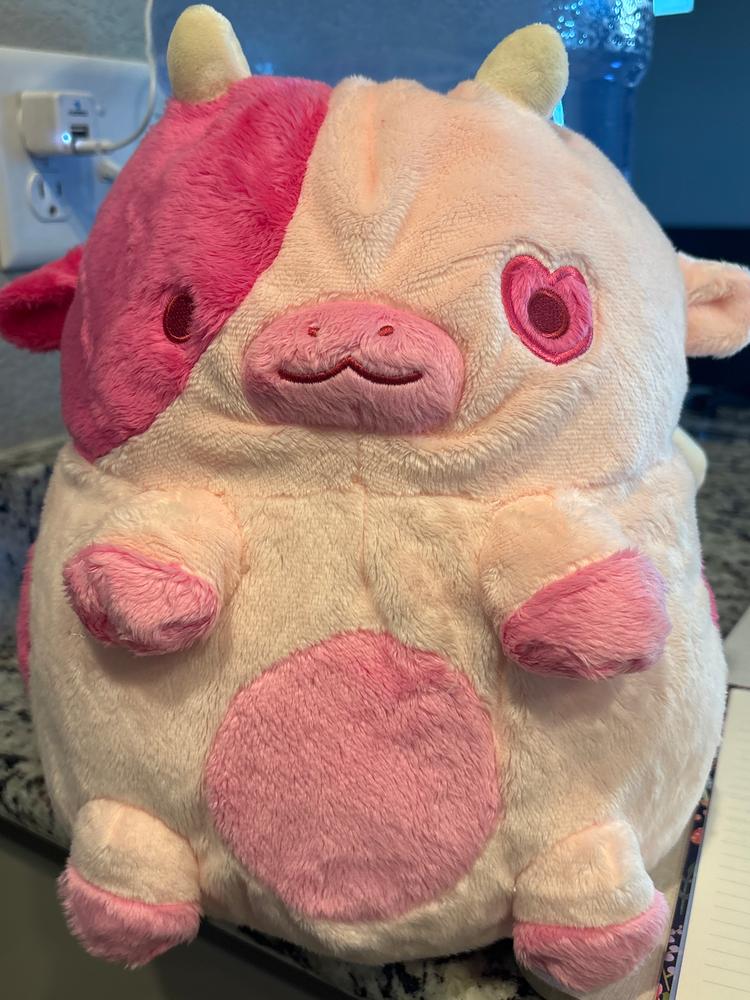 Cupid Cow Heatable Plush - Customer Photo From Hal A. 