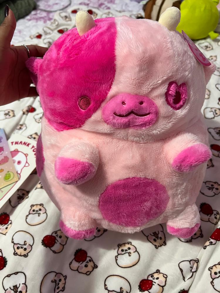 Cupid Cow Heatable Plush - Customer Photo From Dolores