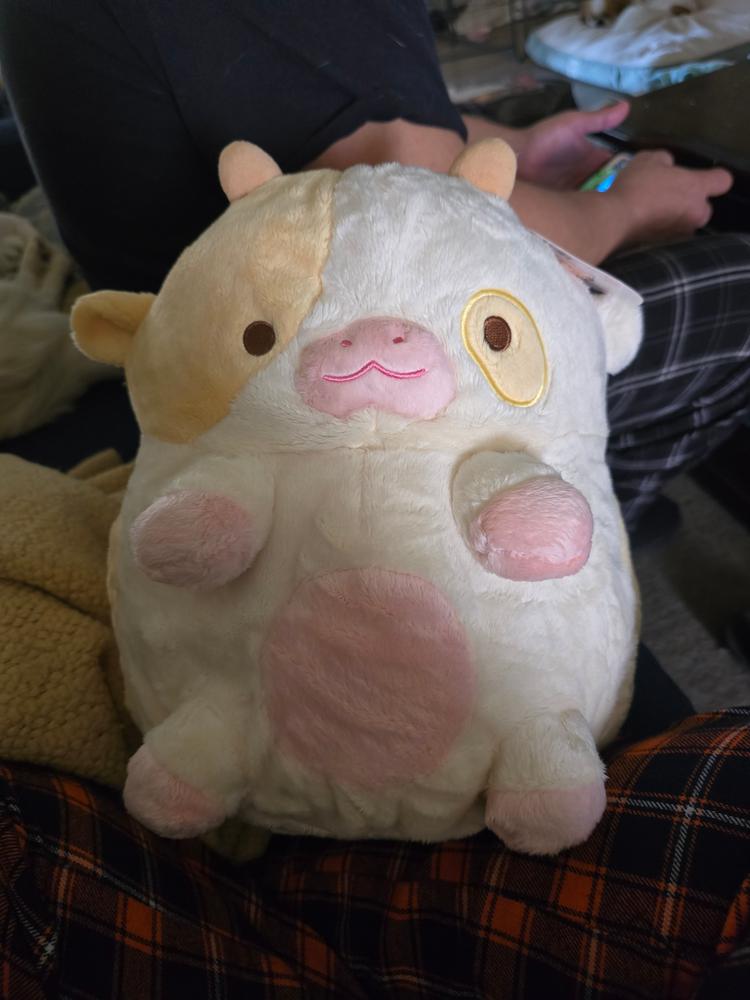 Banana Cow Heatable Plush - Customer Photo From Destiny