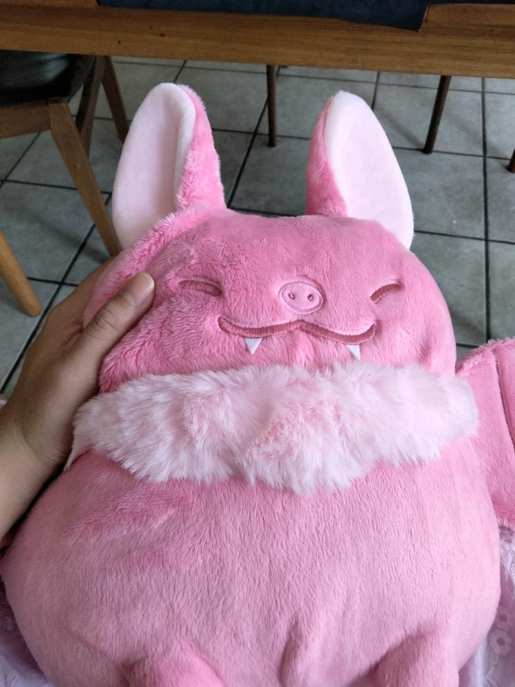 Strawberry Bat Heatable Plush - Customer Photo From Anh