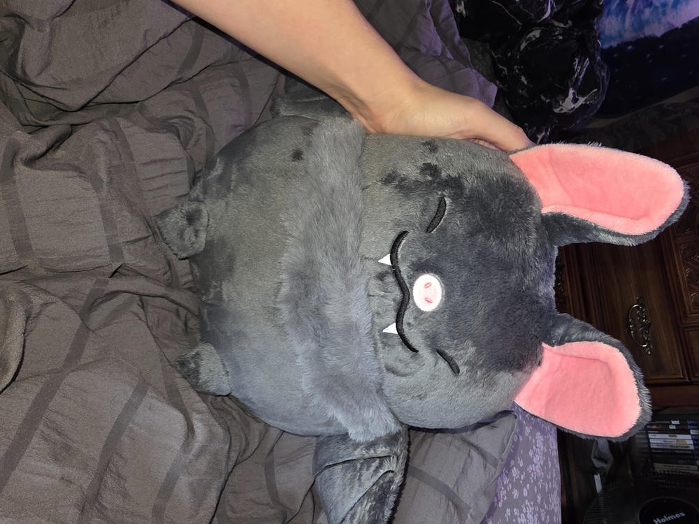 Blackberry Bat Heatable Plush - Customer Photo From Mariah Swass