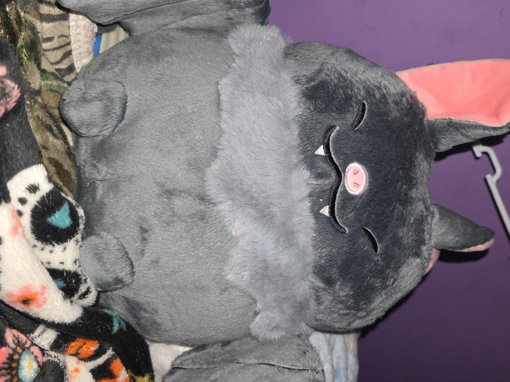 Blackberry Bat Heatable Plush - Customer Photo From Lake ONeil