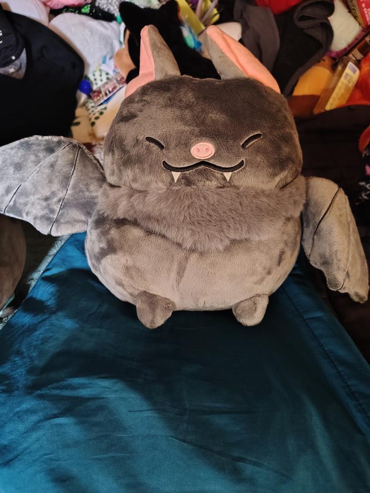Blackberry Bat Heatable Plush - Customer Photo From Abi