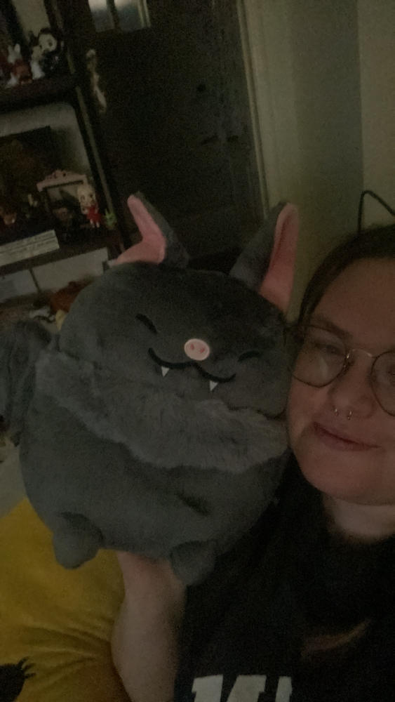 Blackberry Bat Heatable Plush - Customer Photo From Sharlene Binder