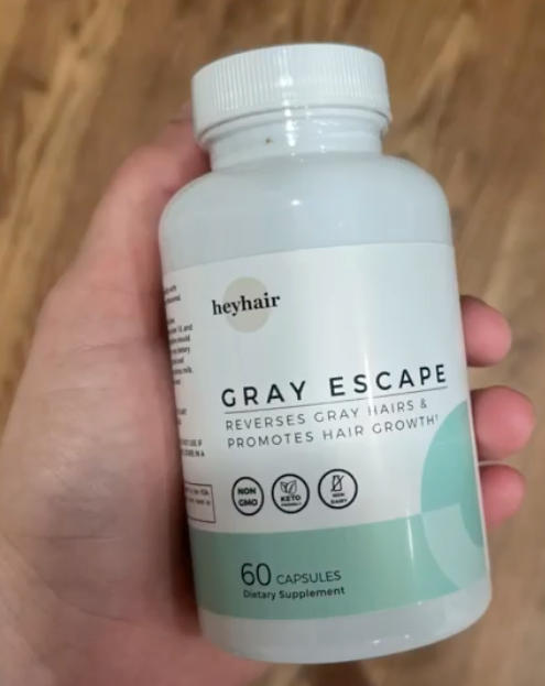 Gray Escape™ Advanced Anti-Gray Hair Growth Supplement - Customer Photo From Zachery Lucas