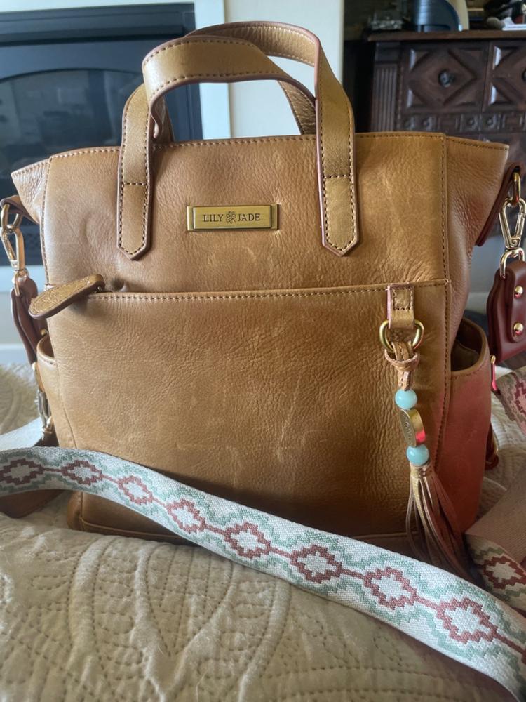 Brittany - Old English Sand Leather - Customer Photo From Shae Mordja