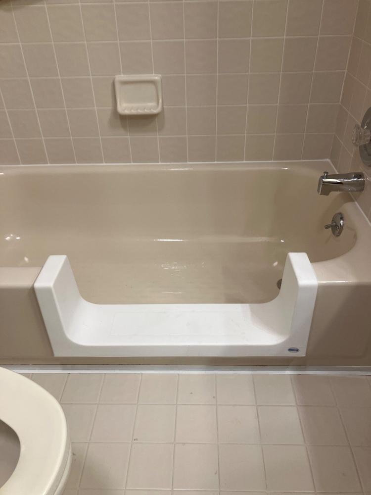 CleanCut Step - White, Medium - Customer Photo From Sue Brandel