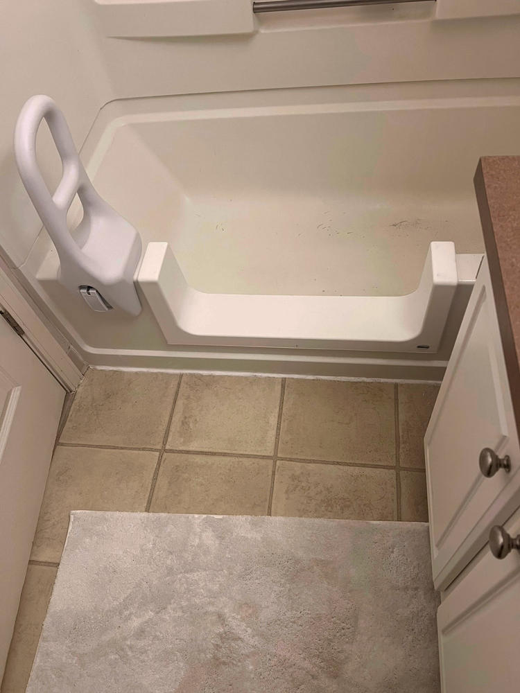CleanCut Step - White, Narrow - Customer Photo From Chris Pasto