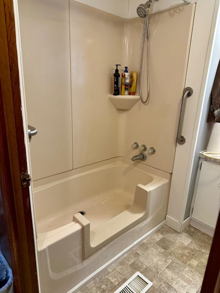 CleanCut Step - Beige, Narrow - Customer Photo From Cynthia Emery