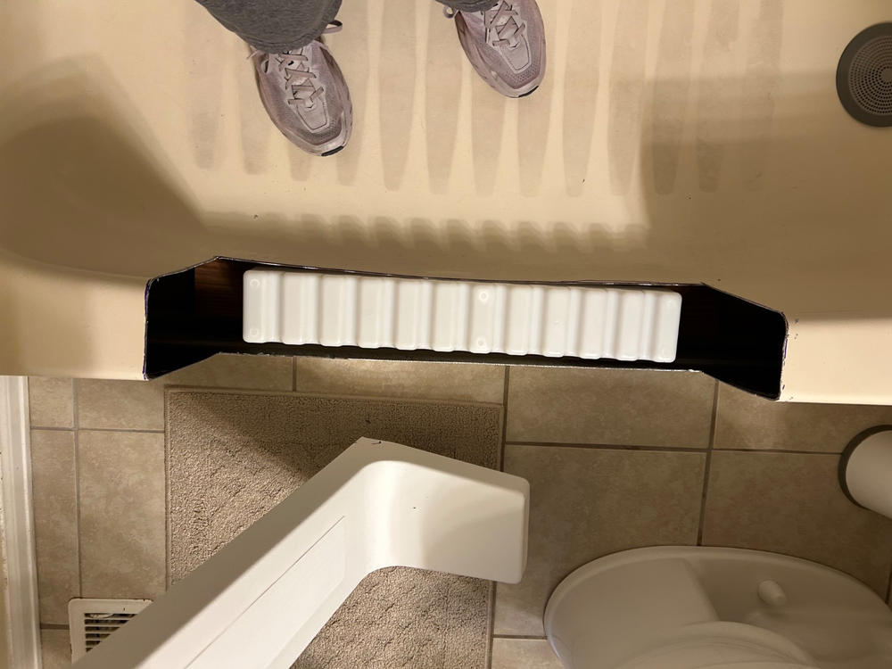 CleanCut Step - White, Medium - Customer Photo From Lorri Vandiver