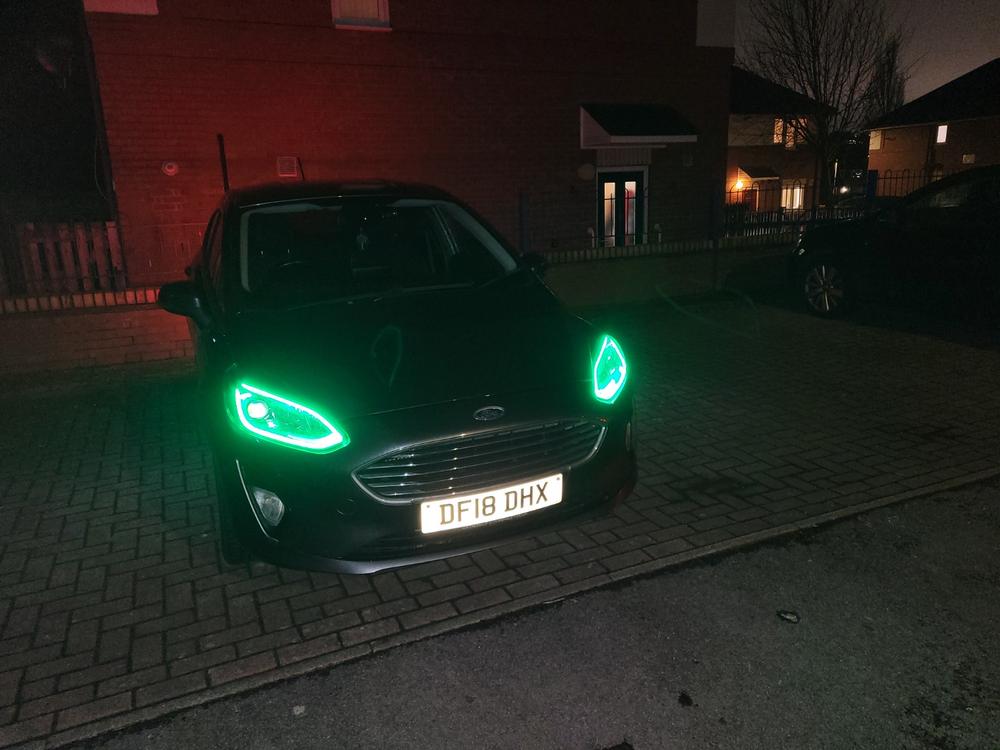 LED DRL Module | Custom Colour - Customer Photo From Richard Bell