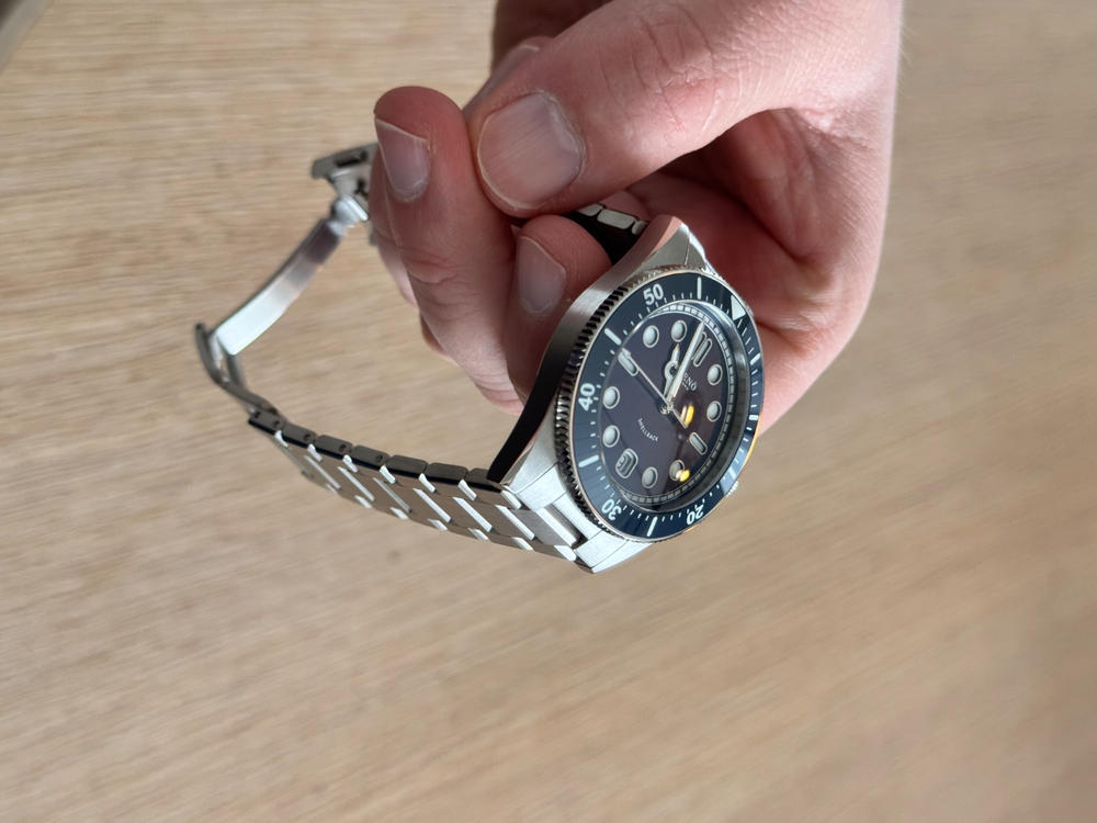 Shellback Blue | Tusenö, Swedish automatic watches online