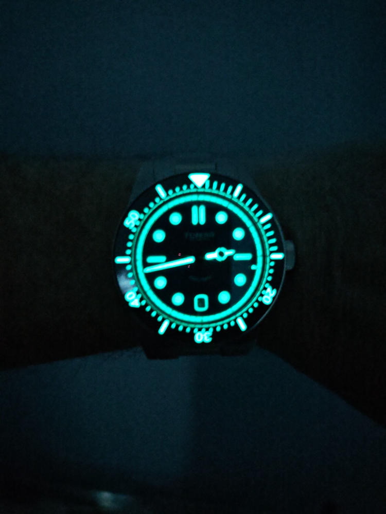 時計 TUSENO SHELLBACK V2 BLUE Shellback Blå Datum/Utan Datum | Tusenö, automatiska svensk