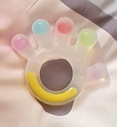 Silicone Palm Teether - Customer Photo From Anonymous