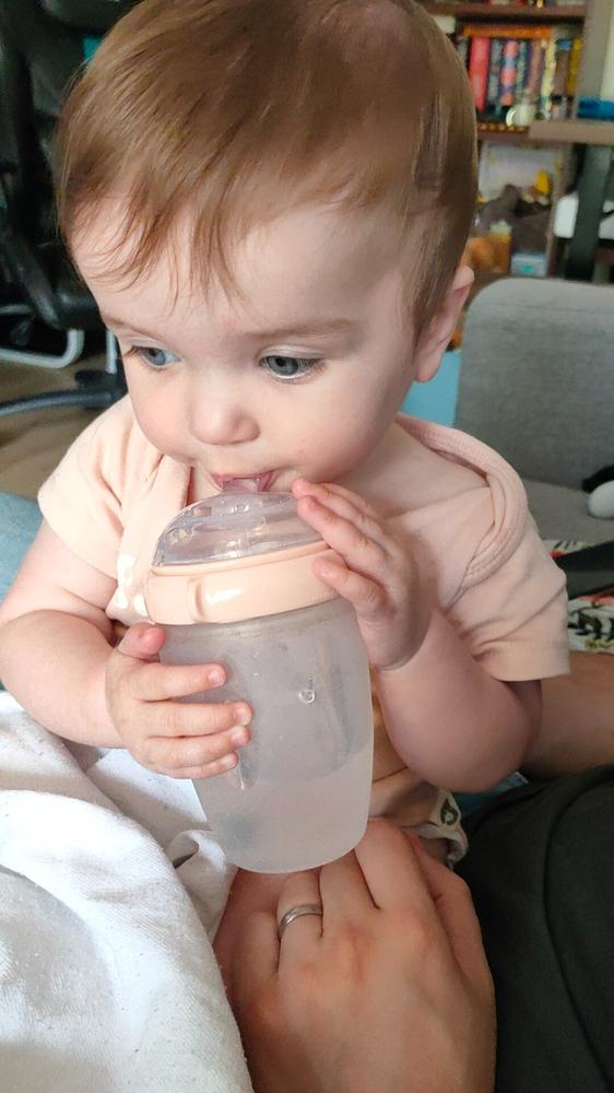 Generation 3 Silicone Sippy Spout Bottle (250ml) - Customer Photo From Joanna G.