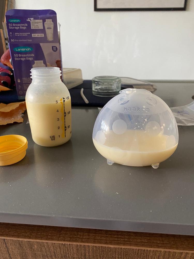 Ladybug Silicone Breast Milk Collector (75ml/150ml) - Customer Photo From Emily drakes