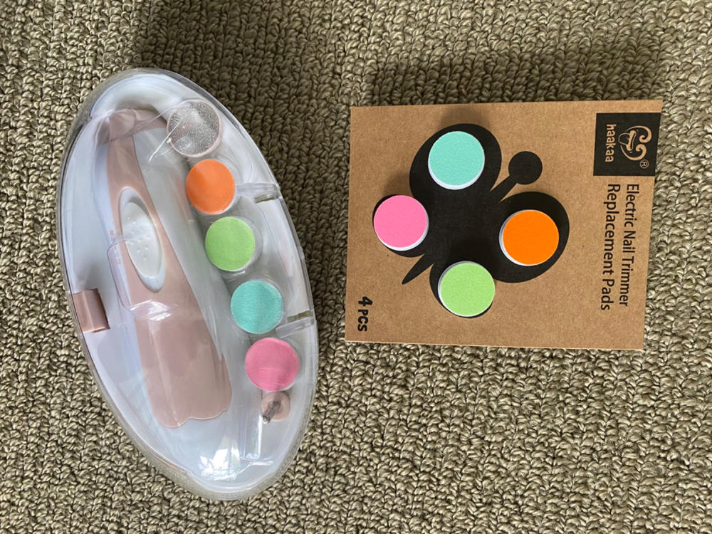 Baby Nail Care Set & Replacement Pads Combo - Customer Photo From Ajay Rama