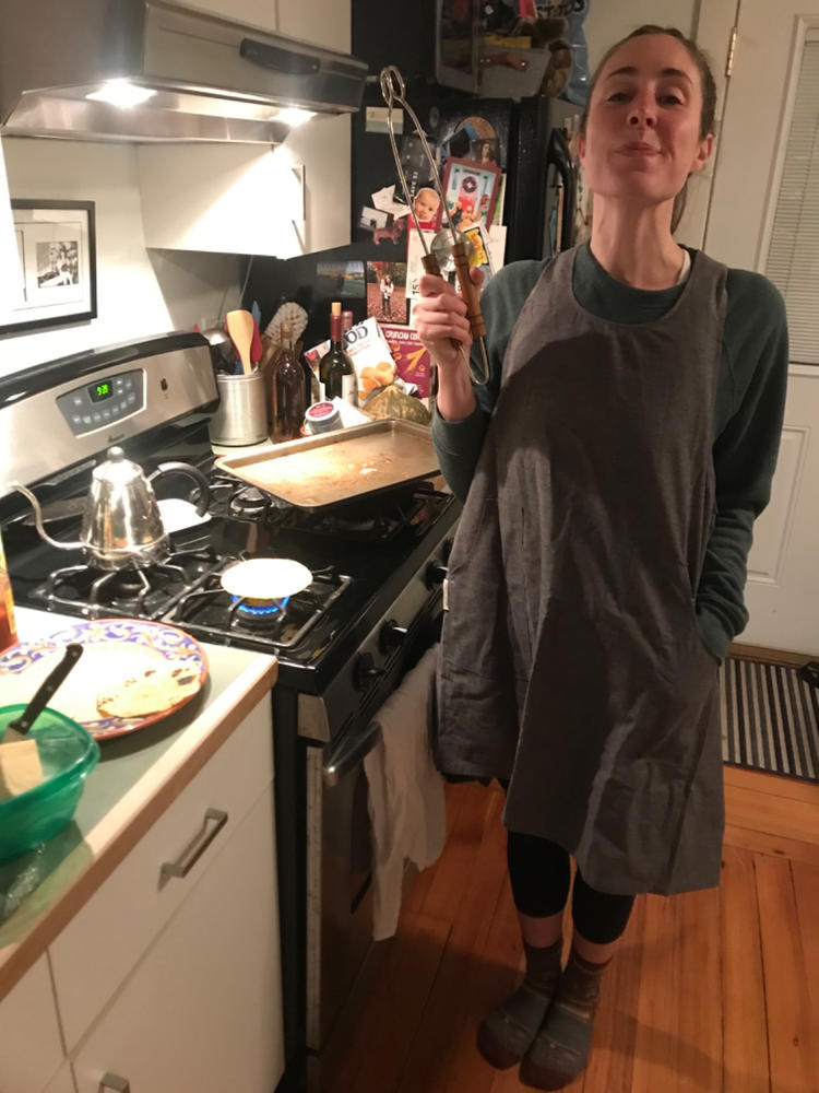 Pinafore Apron - Customer Photo From Michelle N.