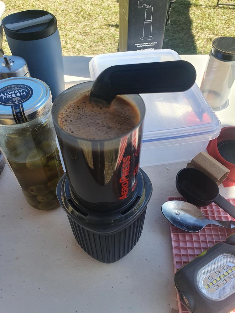 AeroPress Go Coffee Maker Starter Bundles - Customer Photo From jason s.