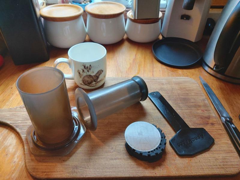 Kohi Labs Metal Fabric Filter - Customer Photo From Andy Johnston