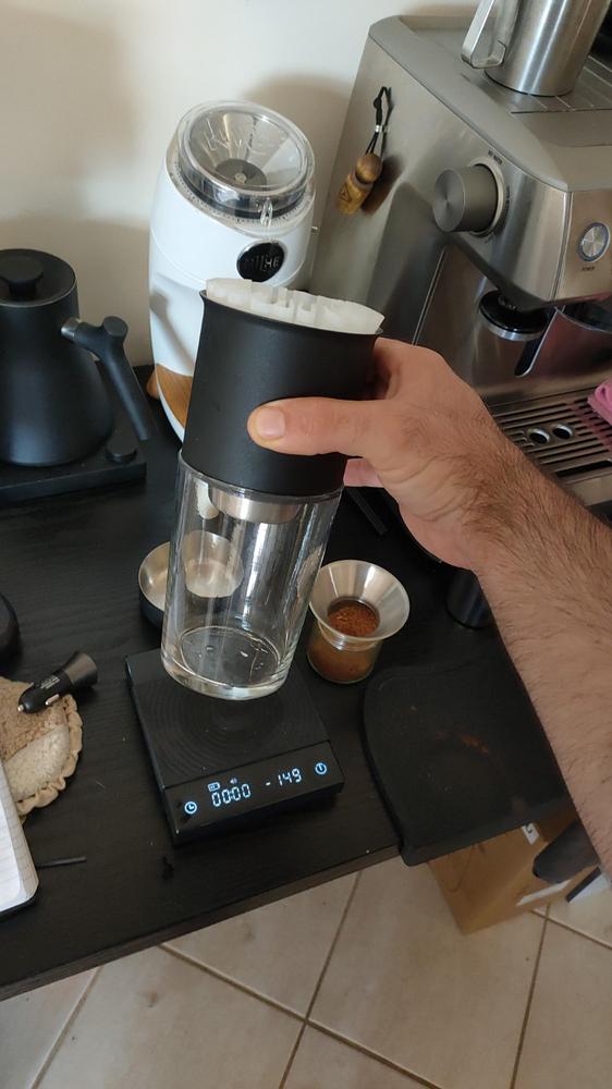 Fellow Stagg Pour Over Dripper - Black - Customer Photo From Angus M.