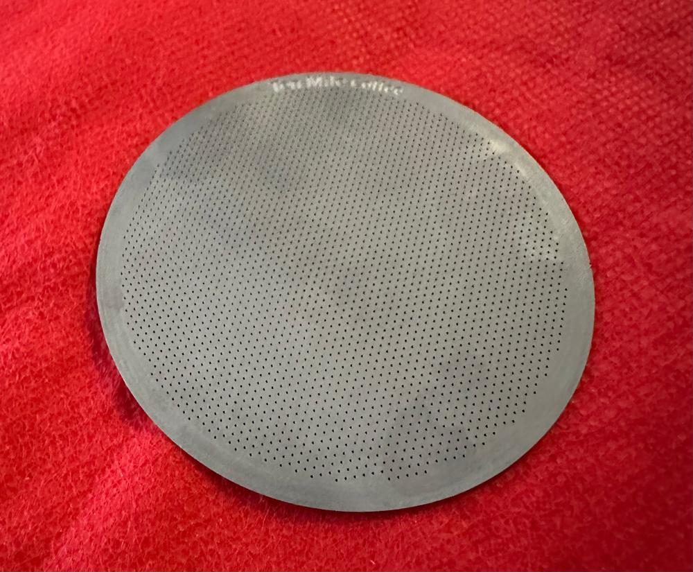 Ten Mile Stainless Steel Filter for AeroPress Coffee Maker & Delter - Customer Photo From Alex