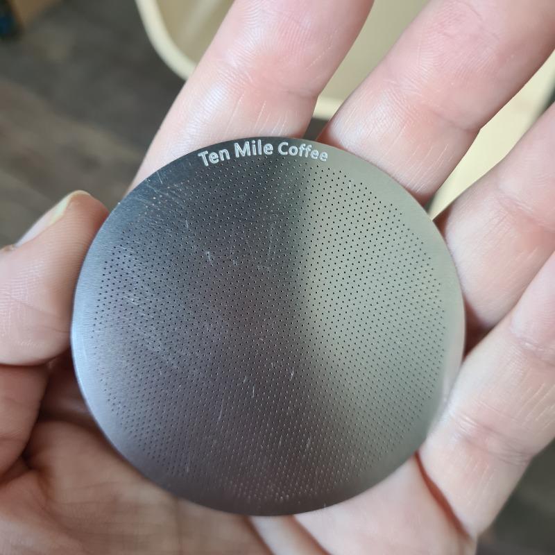 Ten Mile Stainless Steel Filter for AeroPress Coffee Maker & Delter - Customer Photo From Karma Kereopa