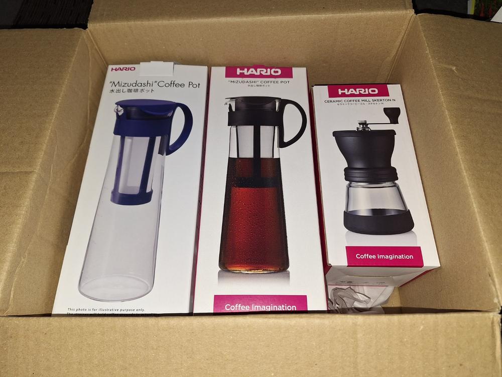 Hario Skerton Plus Ceramic Coffee Grinder - Customer Photo From Wayne Fielder