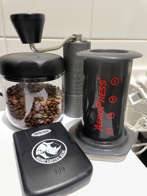 Rhino Coffee Gear Pocket Dosing Scale - 1kg - Customer Photo From Russel Christie-Taylor