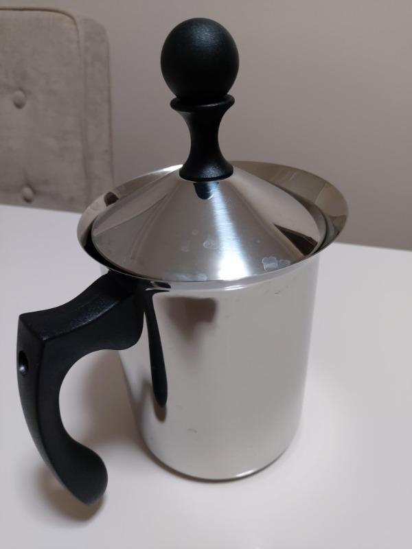 Frabosk Cappuccino Creamer Stovetop Milk Frother for Coffee Cappuccino  Latte