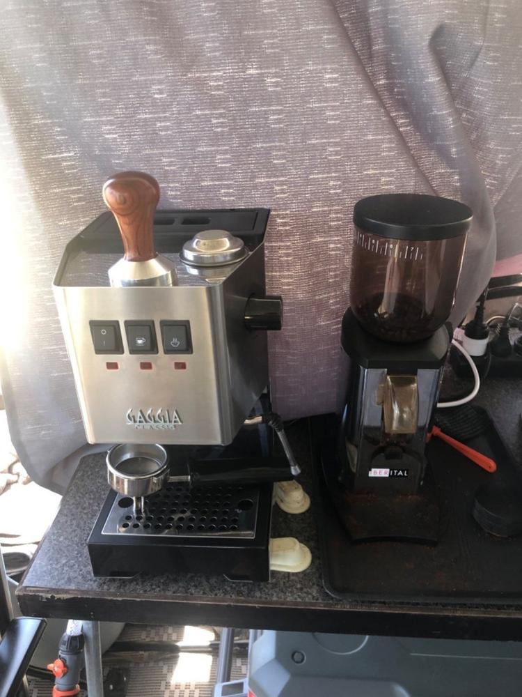 Ten Mile Coffee Tamper 58mm - Customer Photo From Peter Thornton