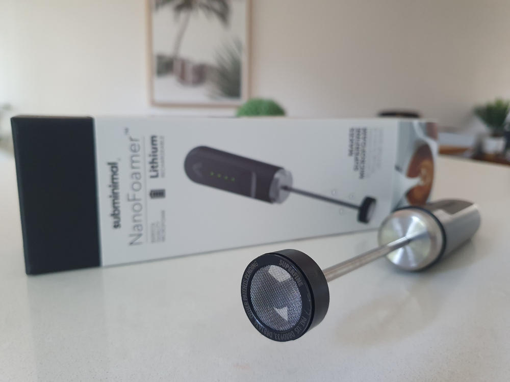 Subminimal NanoFoamer Milk Frother - Customer Photo From Ryan Figueroa