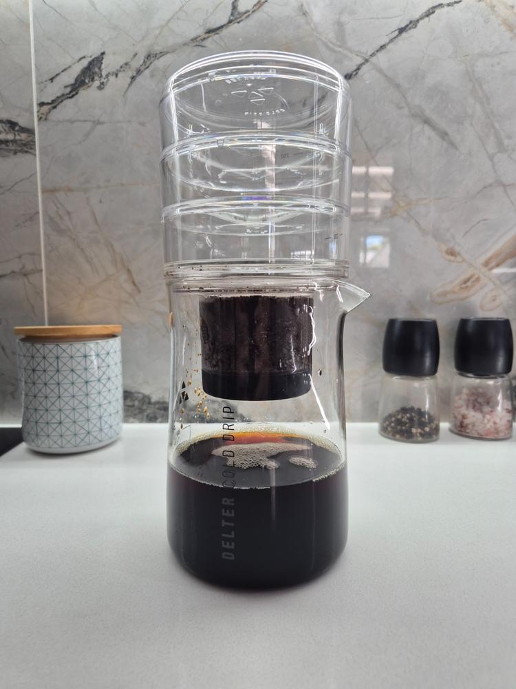 Delter Cold Drip Coffee Maker - Customer Photo From Cheryl Leung