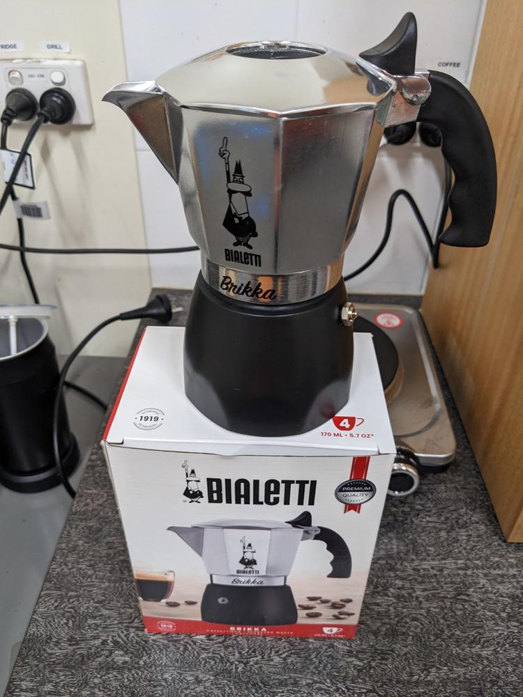 Bialetti Brikka Moka Pot - Customer Photo From Joe Sleightholme