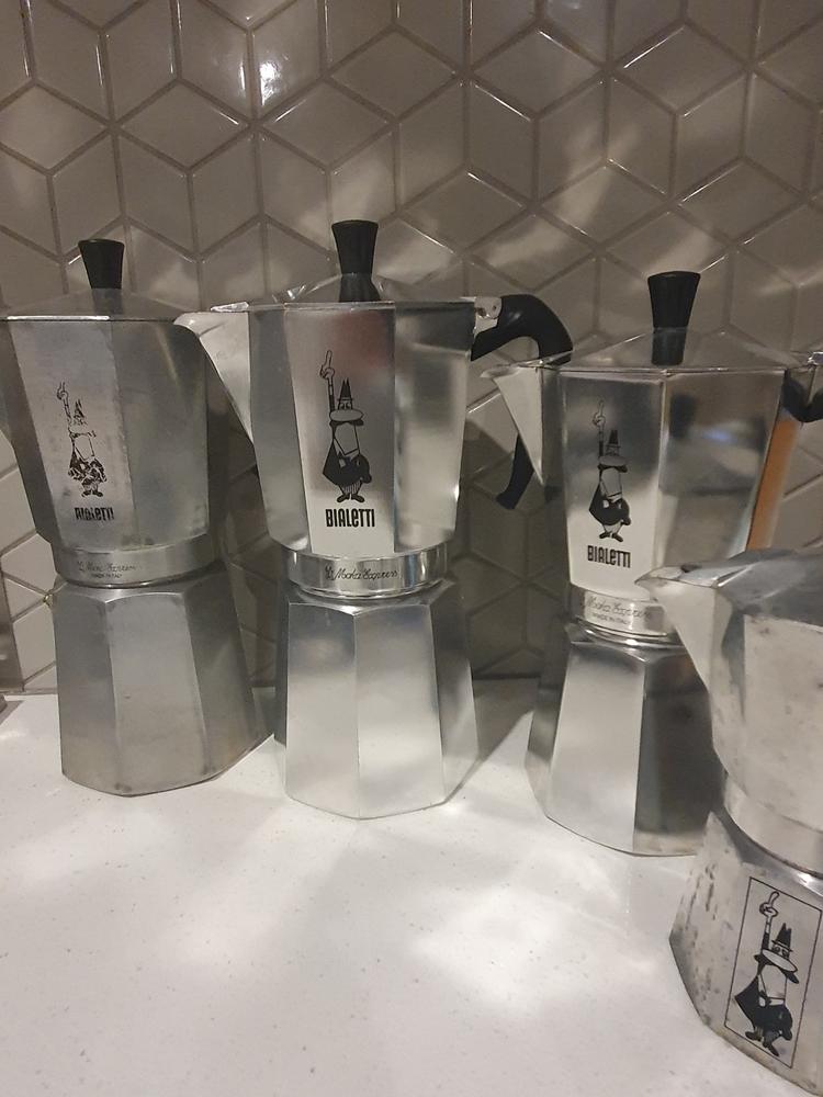 Bialetti MokaPot Express- All Sizes - Customer Photo From Karina Leonello