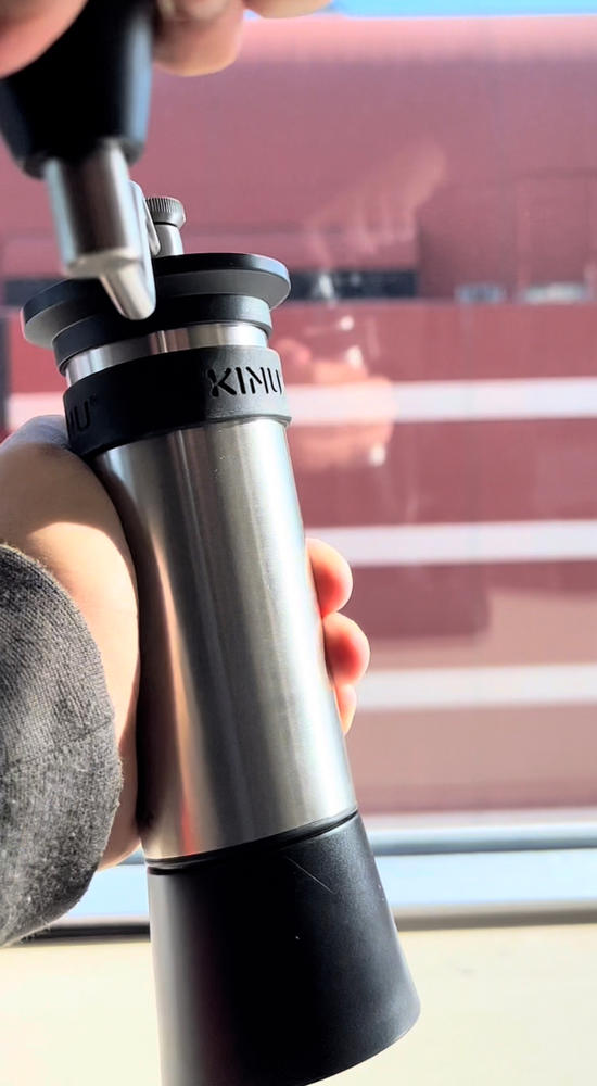 Kinu M47 Phoenix Coffee Grinder - Customer Photo From Saad
