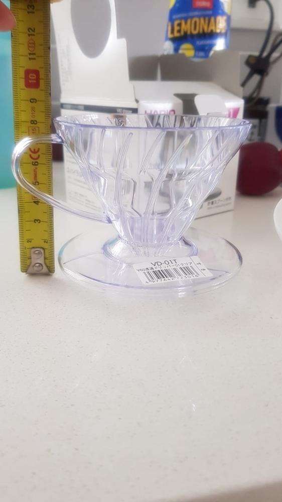 Hario V60 Plastic - Customer Photo From Lisa Baumann