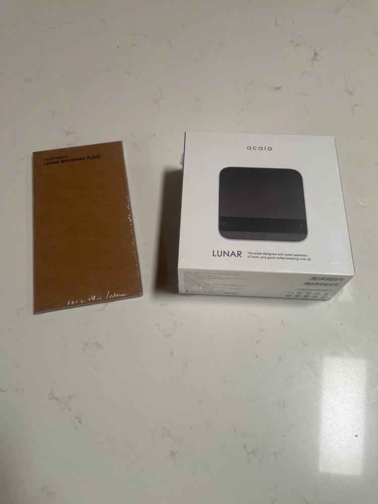 Acaia Lunar Scale Kit - Customer Photo From Marcus Passauer