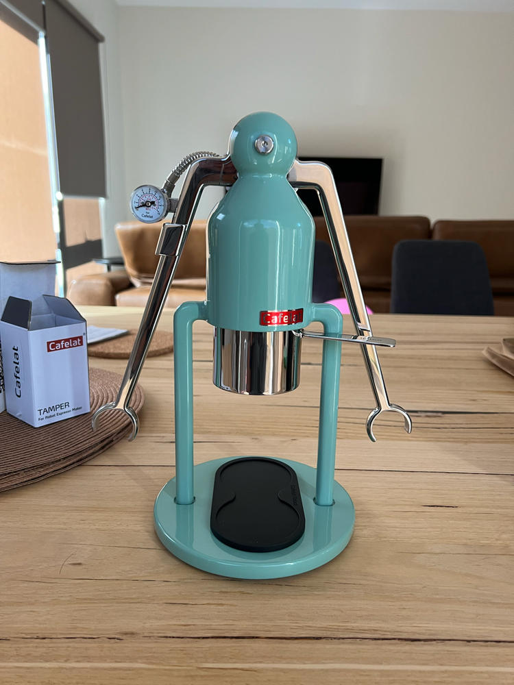 Cafelat Robot Barista Espresso Maker - Customer Photo From Michael W.