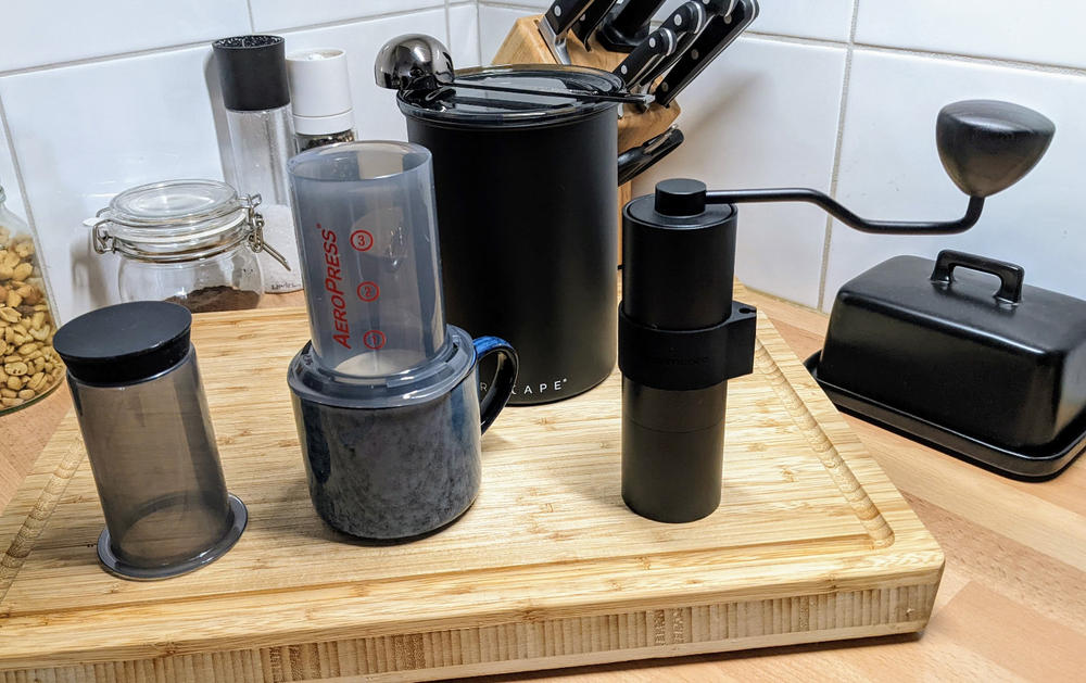Normcore Manual Coffee Grinder V2 - Customer Photo From Ben K.