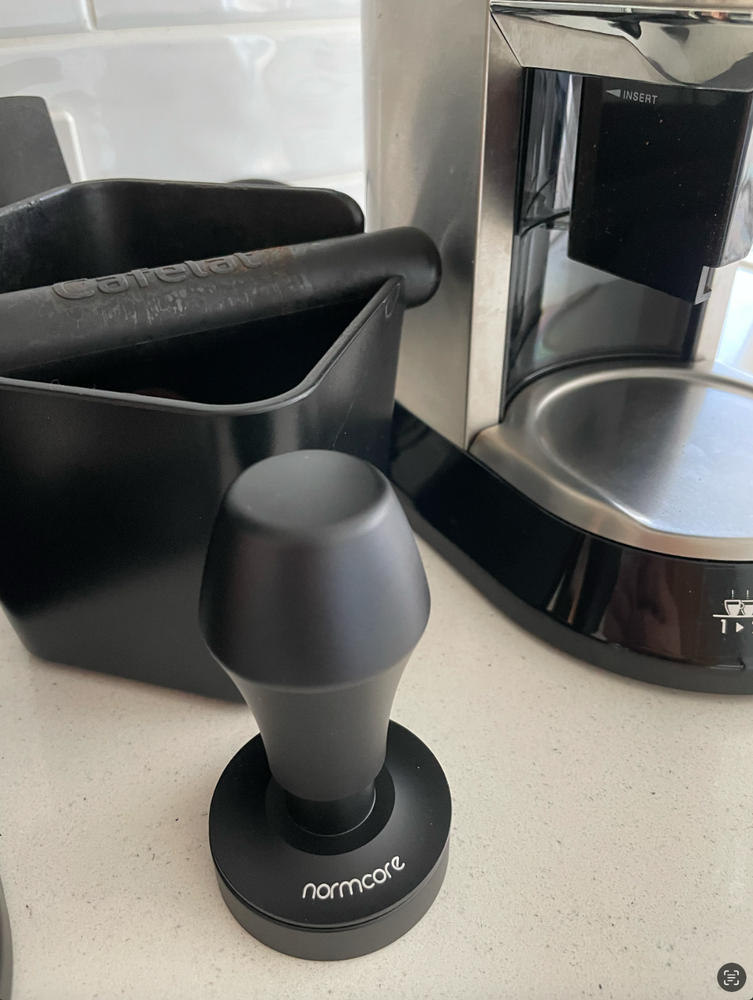 Normcore Spring-loaded Tamper V4 - Customer Photo From William L.