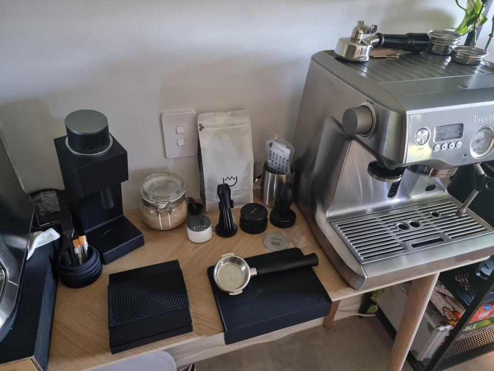Normcore Spring-loaded Tamper V4 - Customer Photo From John Goggin