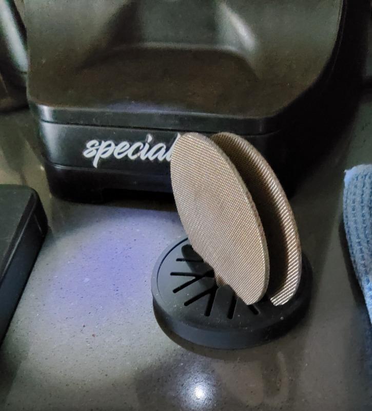 Normcore Puck Screen Holder - Customer Photo From Geoff Allen