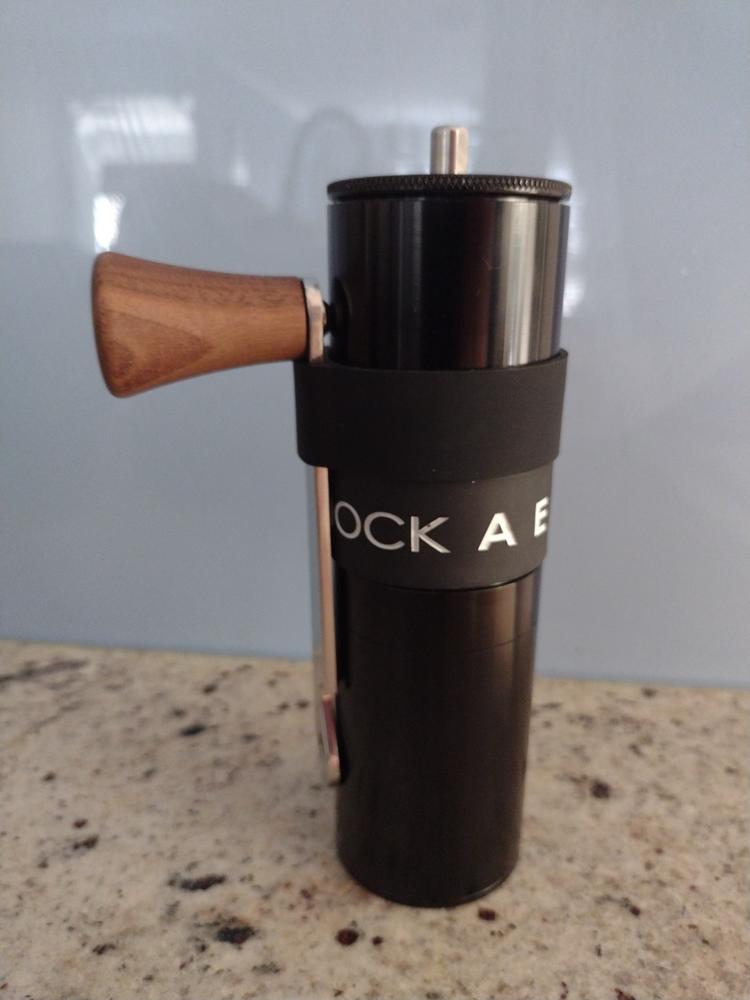 Knock Aergrind Coffee Grinder - Customer Photo From Dane B.