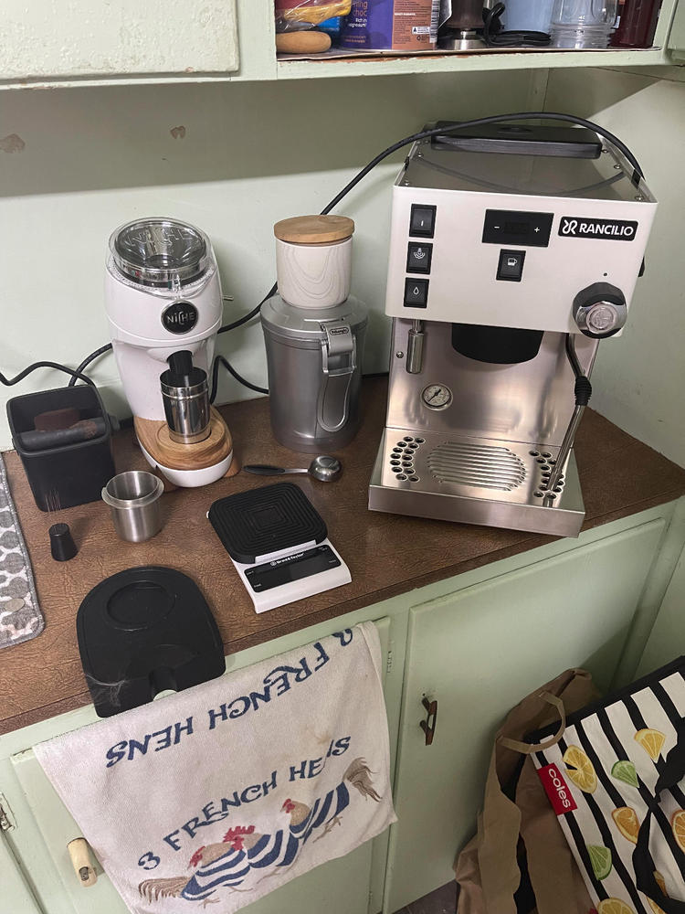 Rancilio Silvia Pro X Coffee Machine - Customer Photo From Matthew Robinson