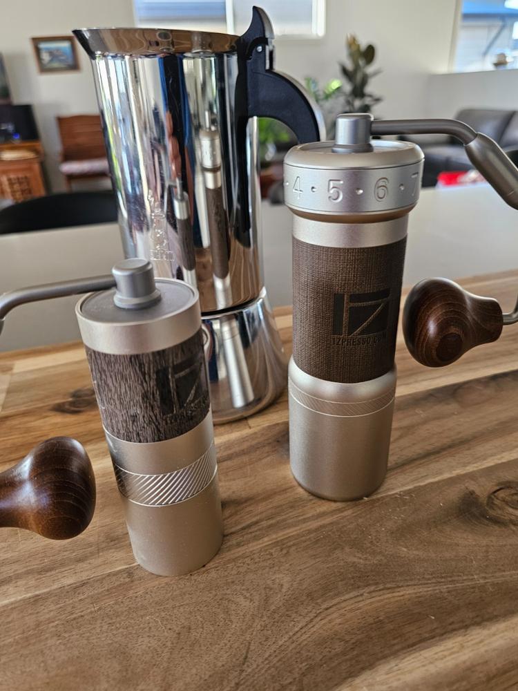 1zpresso K-Ultra Coffee Grinder - Customer Photo From Greig F.